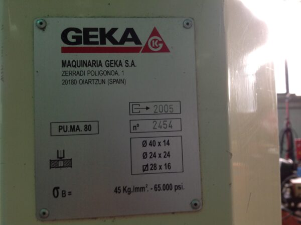 Punzonatrice Geka - immagine 4