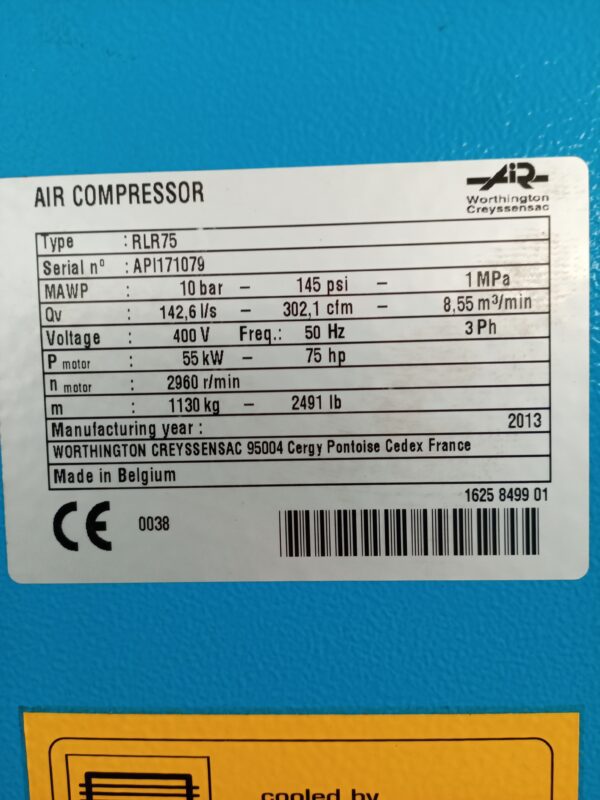 Compressore a Vite WORTHINGTON CREYSSENSAC - immagine 4