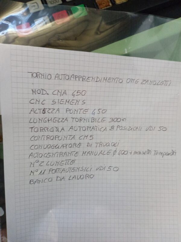 TORNIO OMG CNA 450 - immagine 7